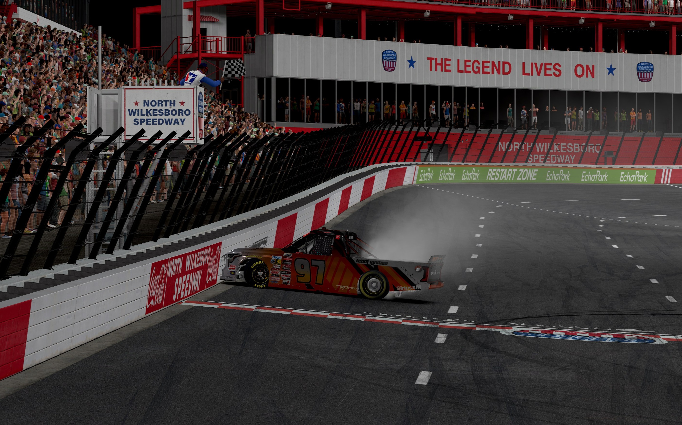 Ramsey Dominates at North Wilkesboro in Chaotic Race 5