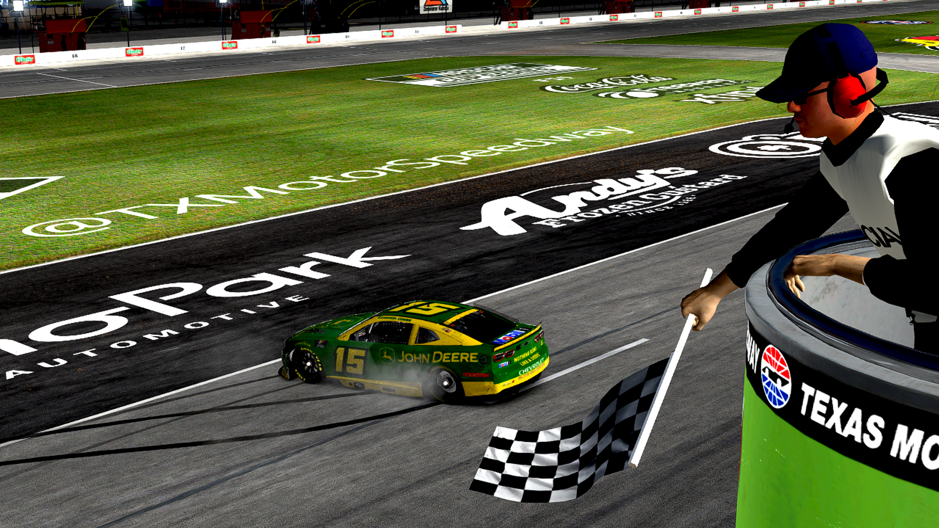Combs Controls Texas, Holds Off Clark in Commanding Race — Race 10 Recap