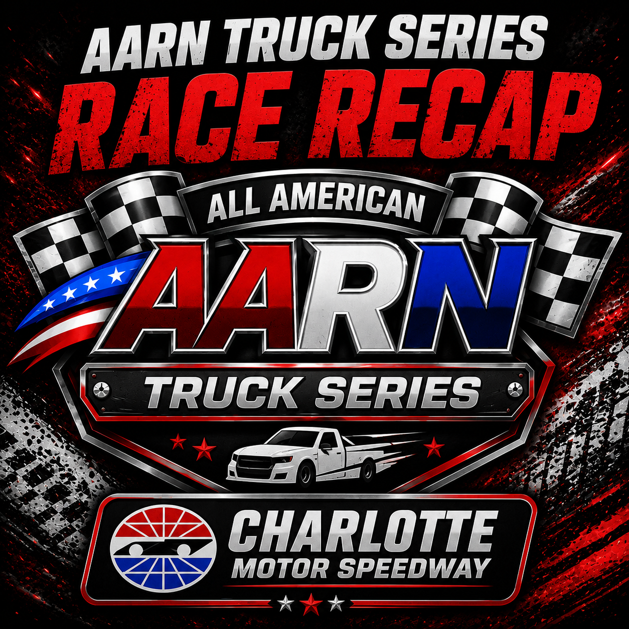 King Survives Charlotte Turbulence as AARN Truck Series Playoff Fight Tightens