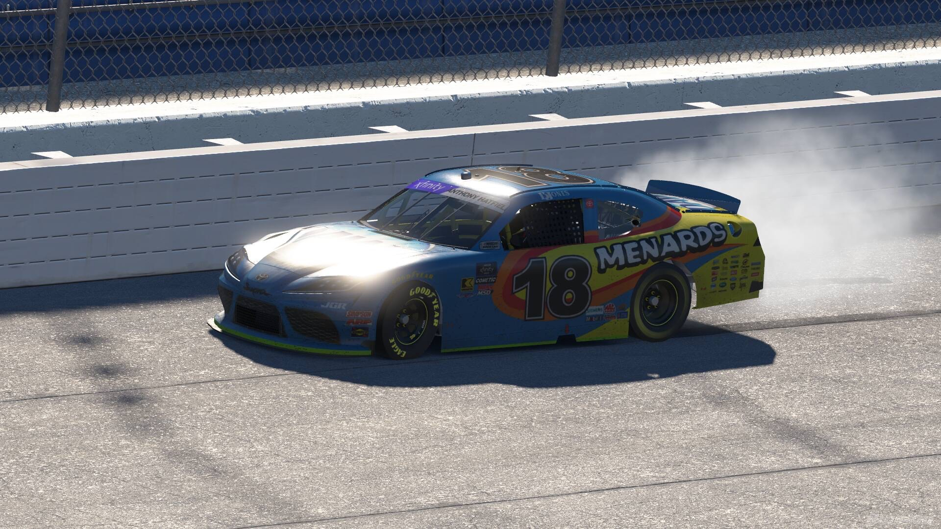 Hatfield Survives Talladega Chaos, Chase Battle Tightens Entering Final Stretch